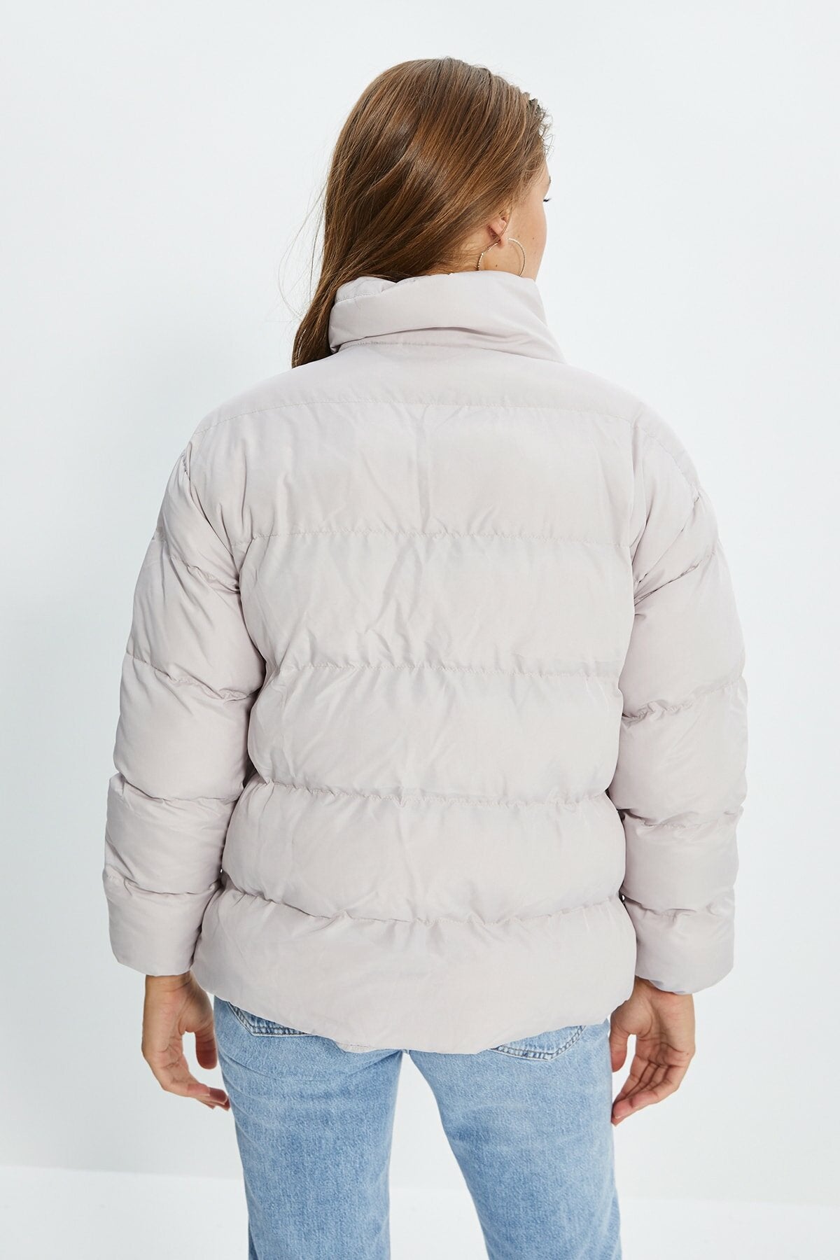 Oversize Stand Up Collar Down Jacket