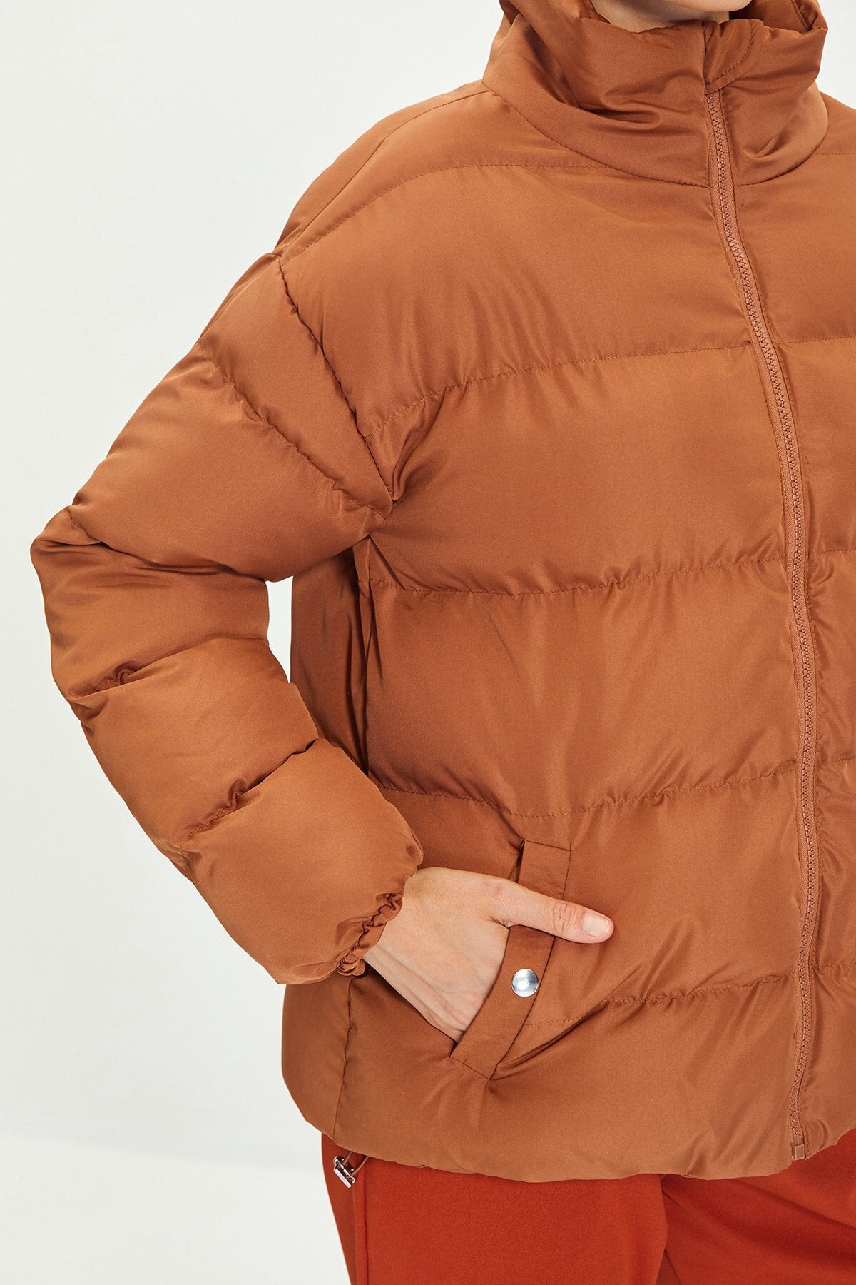 Oversize Stand Up Collar Down Jacket