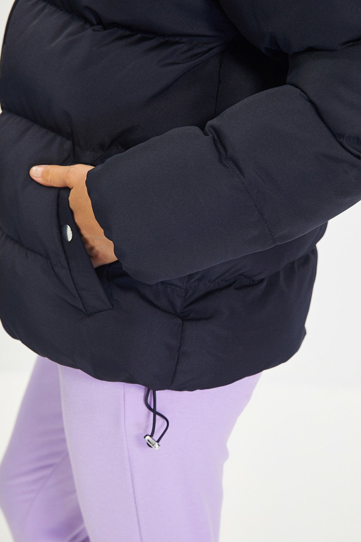 Oversize Stand Up Collar Down Jacket