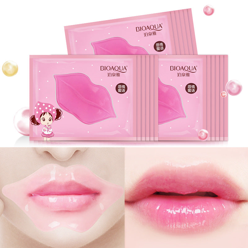 Collagen Lip Mask Paste Summer and Autumn Desalination Lip Wrinkles Lip Color Moisturizing Skin Care Lip Mask