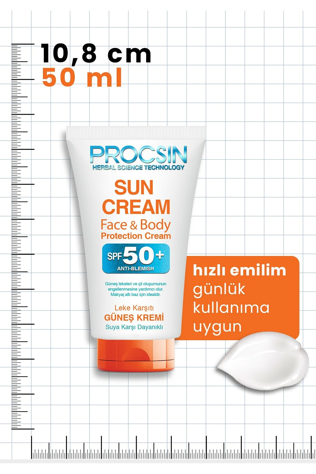 Procsin Sunscreen Anti-Dark Spots Spf 50 50 ml
