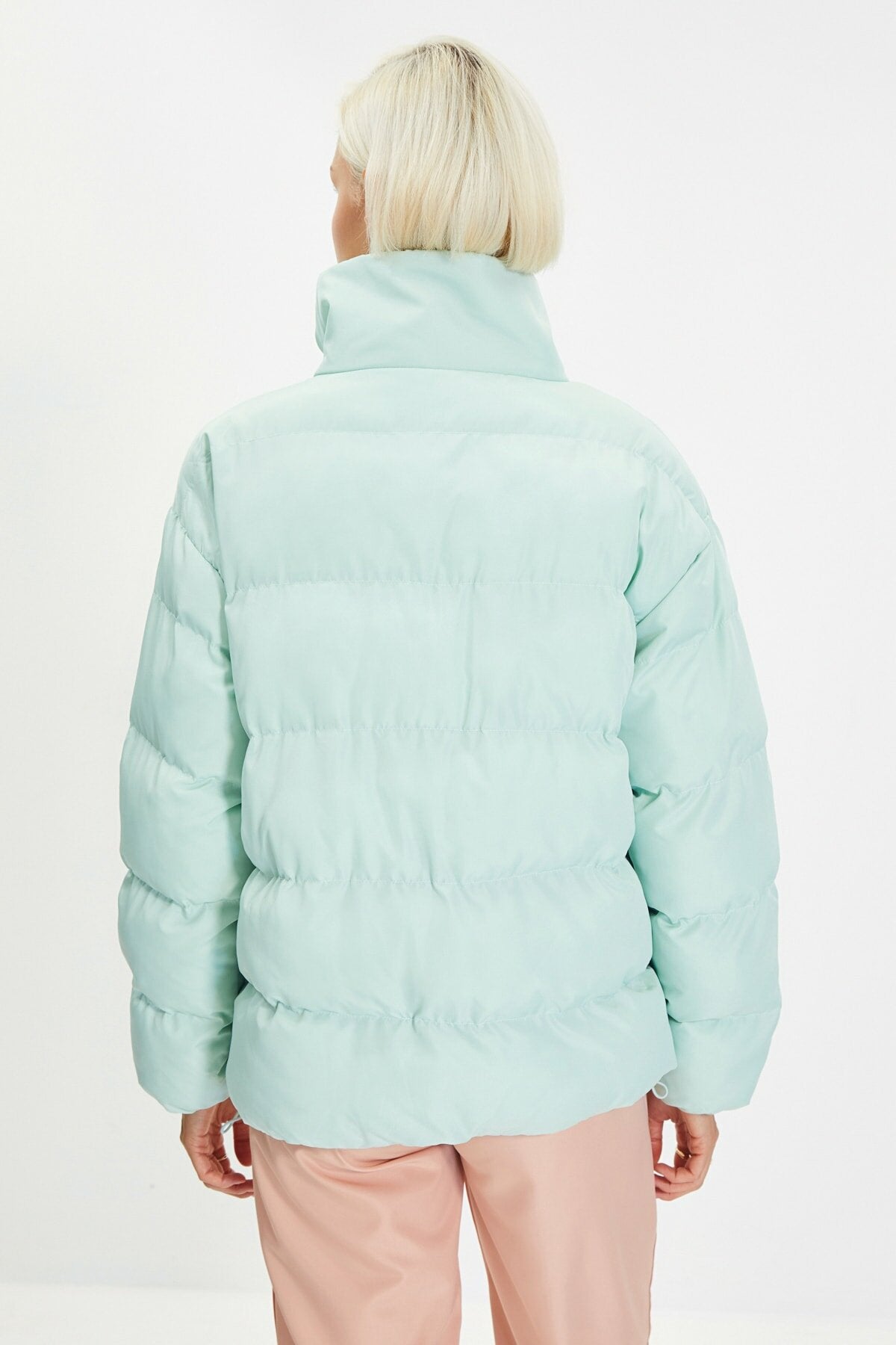 Oversize Stand Up Collar Down Jacket