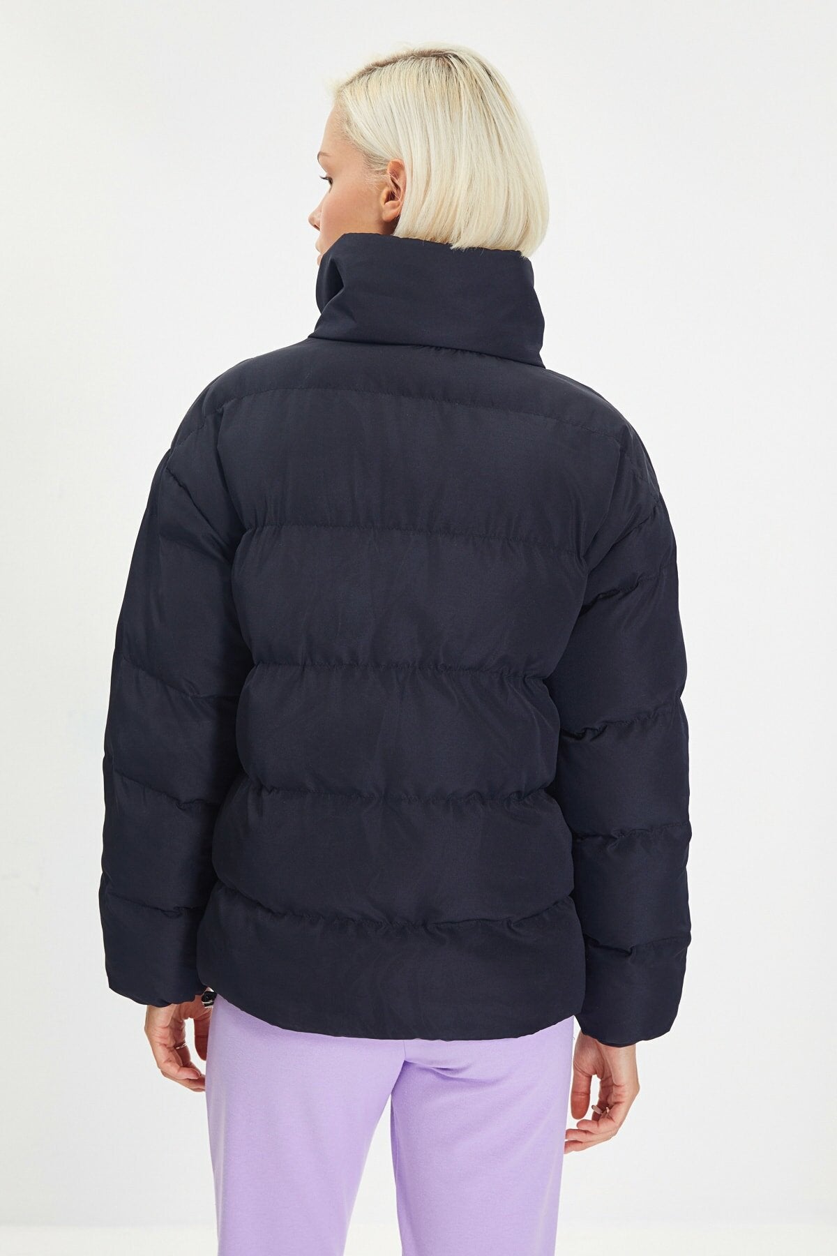 Oversize Stand Up Collar Down Jacket