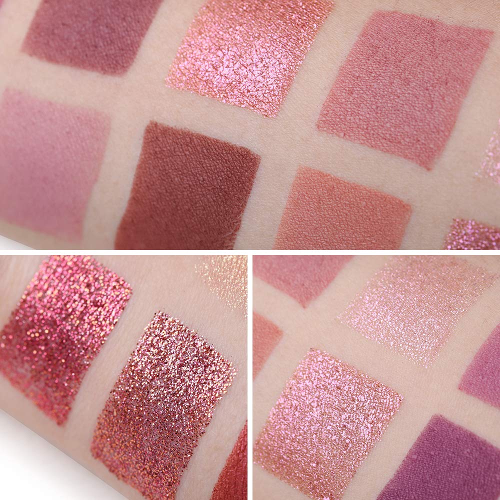 UCANBE 18 Colors Aromas New Nude Eyeshadow Palette Long Lasting Multi Reflective Shimmer Matte Glitter Pressed Pearls Eye Shadow Makeup Pallet