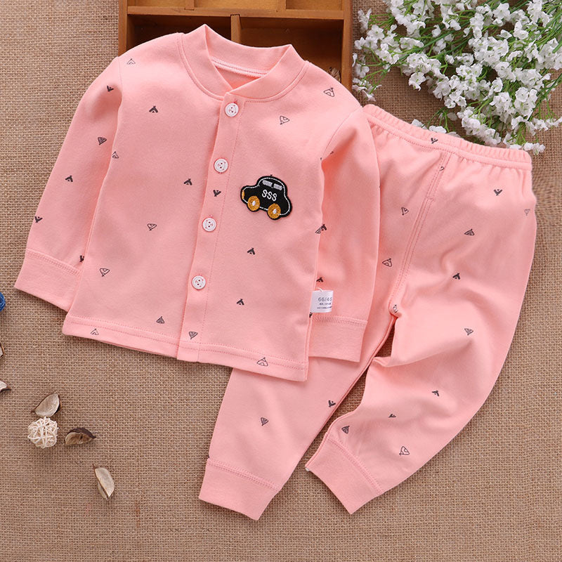 Children's spring and autumn clothes, long trousers, cotton newborn baby clothes, baby underwear, toddler suits, wholesale hot styles