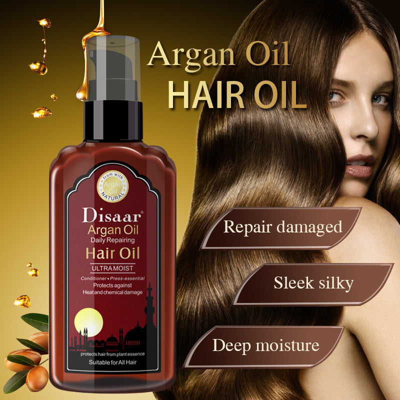 Cross-border Disaar disposable hair essential oil hair moisturizing anti-dry and frizz 120g essential oil wholesale hair oil