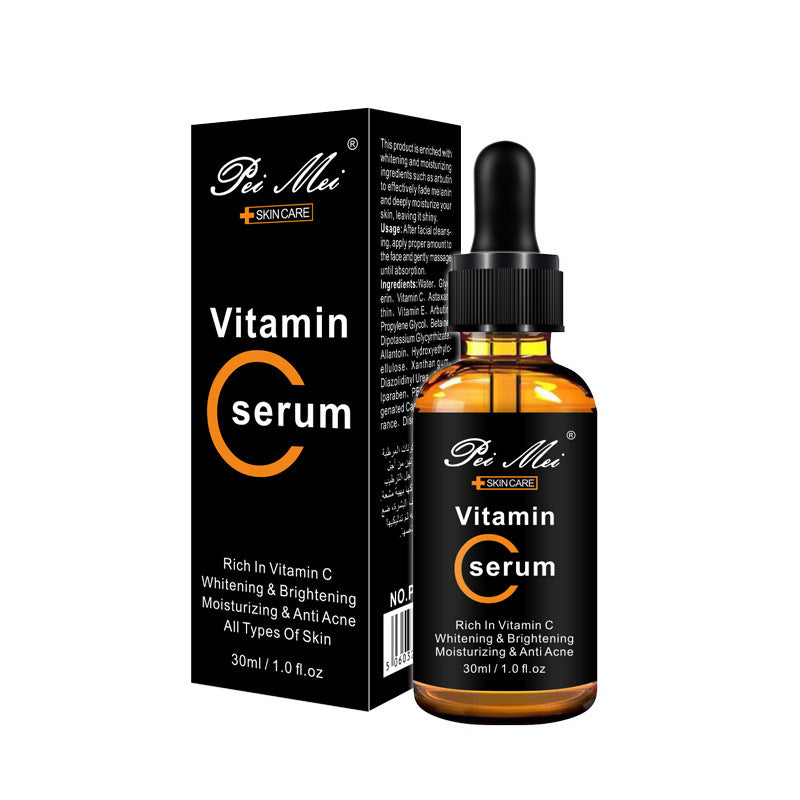 Cross-border Peimei Facial Serum 30mlVC Original Liquid Moisturizing and Moisturizing Wholesale Vitamin C Serum