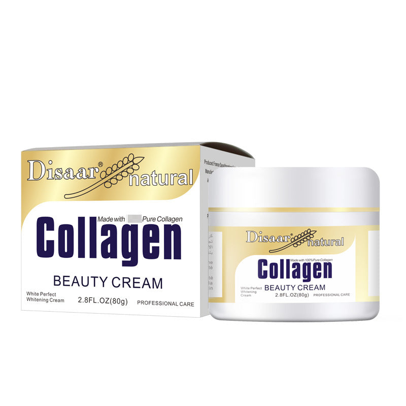 Cross-border DISAAR Collagen Cream Facial Moisturizing, Moisturizing and Brightening 80g Cream Whitening cream