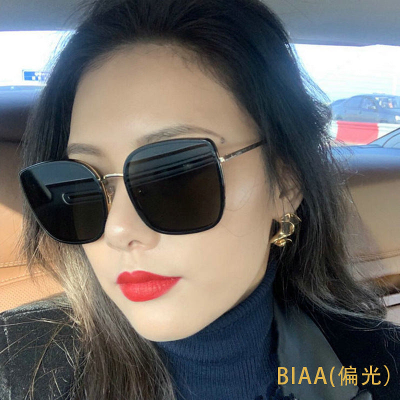 2020 new polarized sunglasses men and women net red the same sunglasses fashion Korean trend hot sunglasses