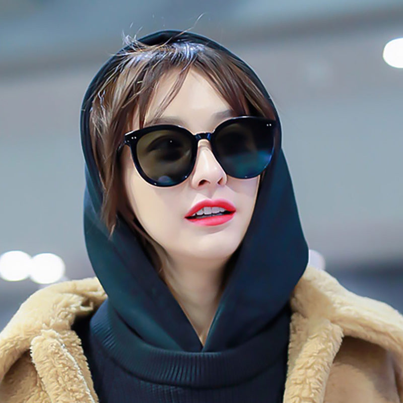 2020 new polarized sunglasses men and women net red the same sunglasses fashion Korean trend hot sunglasses