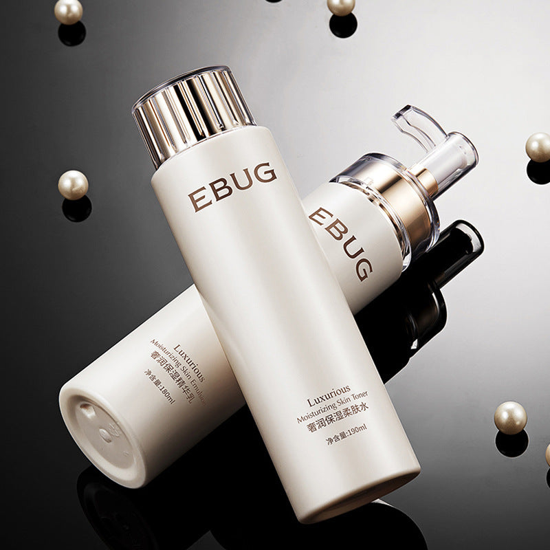 Yiluying water milk set box moisturizing pore shrinking skin care product set facial care wholesale