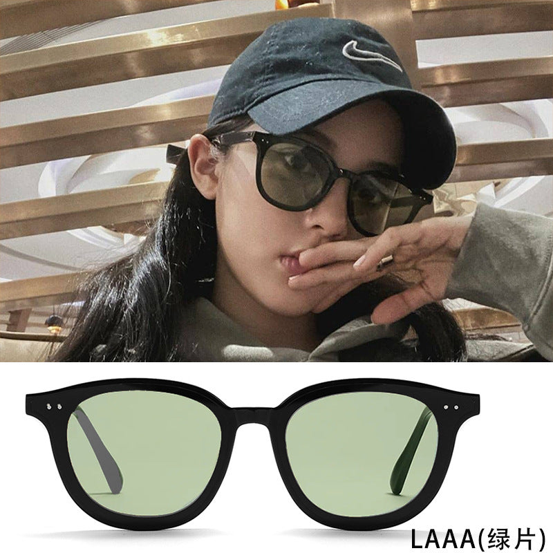 2020 new polarized sunglasses men and women net red the same sunglasses fashion Korean trend hot sunglasses