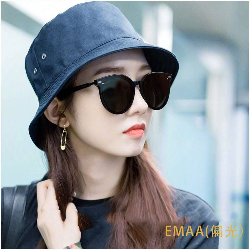 2020 new polarized sunglasses men and women net red the same sunglasses fashion Korean trend hot sunglasses