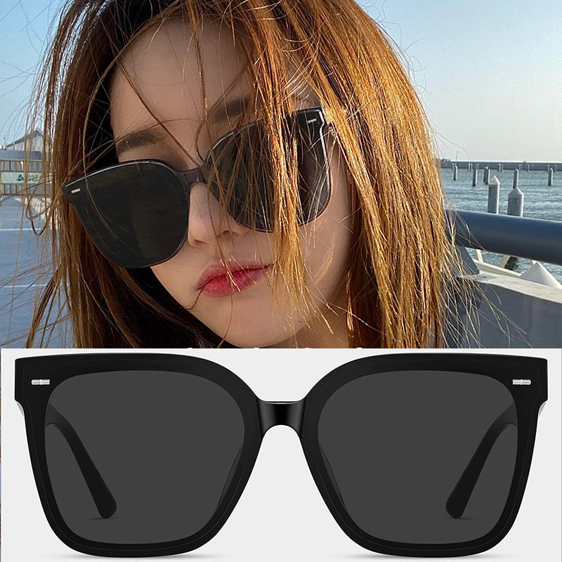 2020 new polarized sunglasses men and women net red the same sunglasses fashion Korean trend hot sunglasses