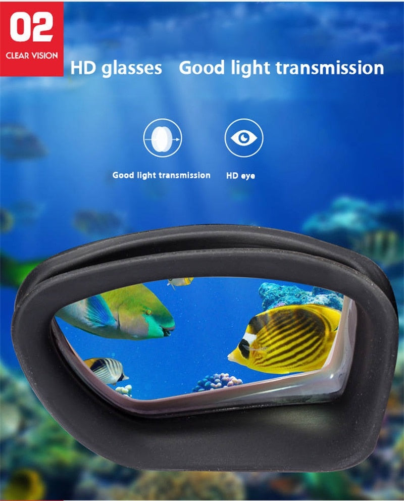 Professional Swimming Goggles Swimming Glasses with Earplugs Nose Clip Electroplate Waterproof Silicone очки для плавания Adluts