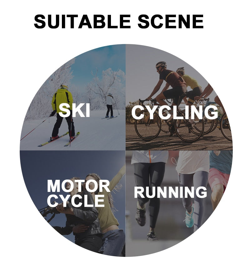 X-TIGER Winter Cycling Cap Windproof Thermal Ski Cap Running Skiing Motocycle Riding Hat Men Women MTB Bike Cycling Headwear