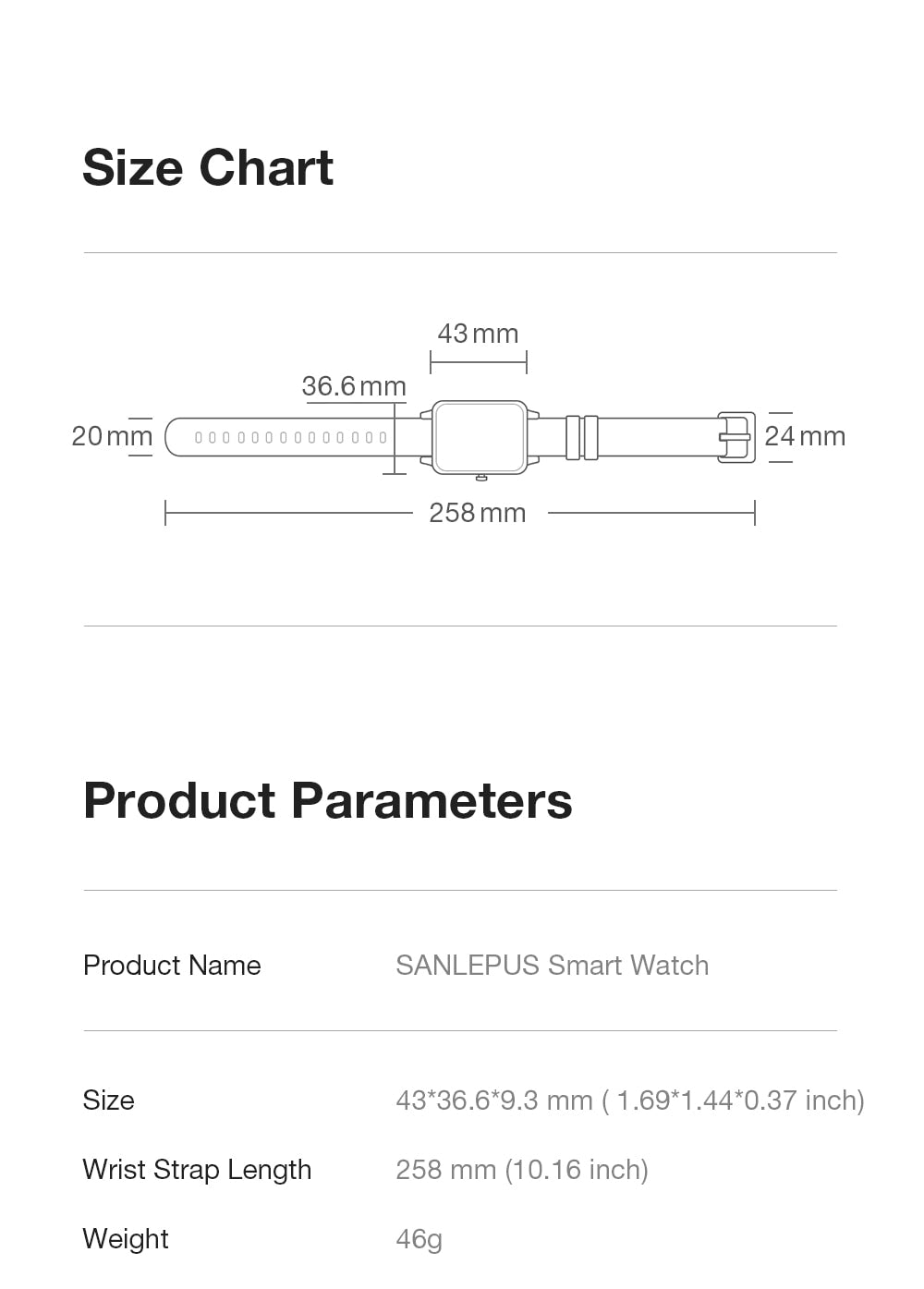 SANLEPUS Global Version Smart Watch IP67 Waterproof Smartwatch 2020 New Men Women Fitness Bracelet Band For Android Apple Xiaomi