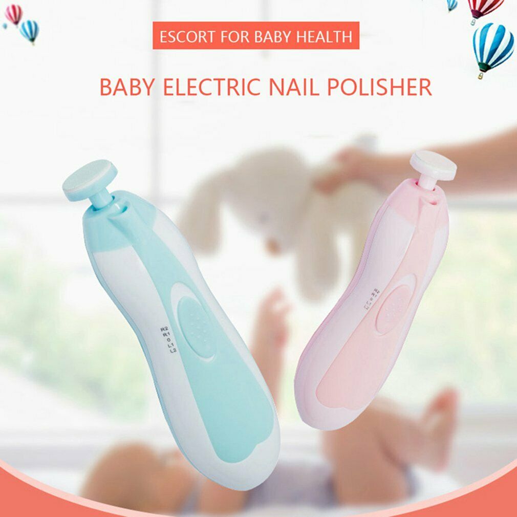 A drop-in anti-scratch multifunctional baby electric nail clipper for children's nail clippers EU certified factory direct sales
