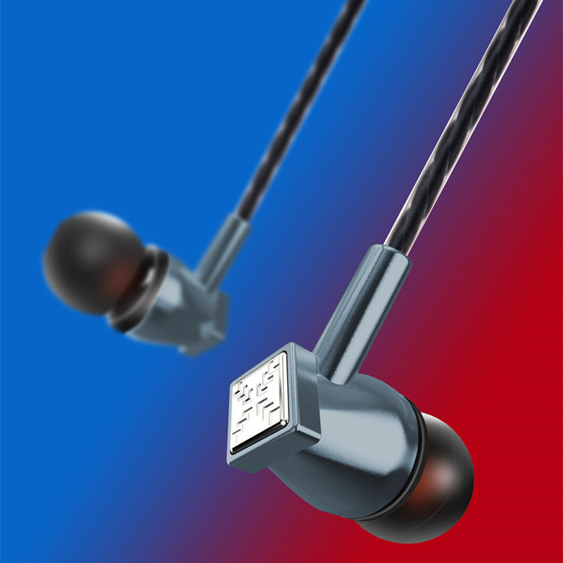 KY-60 Transparent Twist Color Earphones Anti-freeze Color In-ear Boxed Mobile Phone Headphones Wholesale