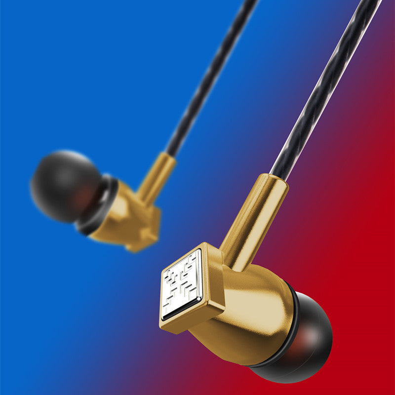 KY-60 Transparent Twist Color Earphones Anti-freeze Color In-ear Boxed Mobile Phone Headphones Wholesale