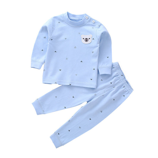 Children's spring and autumn clothes, long trousers, cotton newborn baby clothes, baby underwear, toddler suits, wholesale hot styles