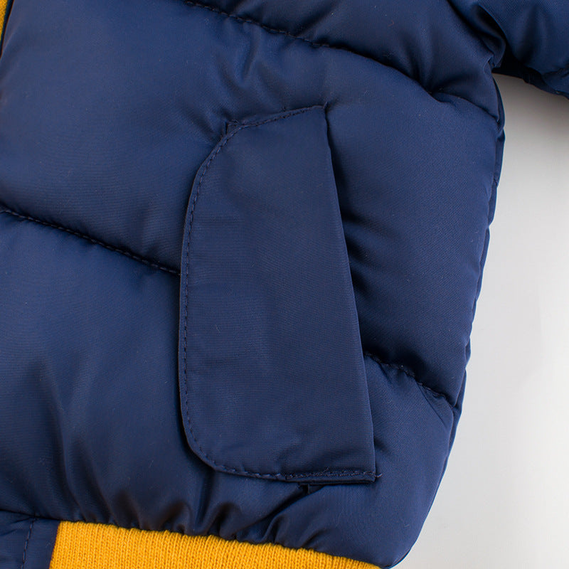 27kids brand children's winter new 2020 children's cotton jacket boys jacket thick cotton jacket one drop delivery