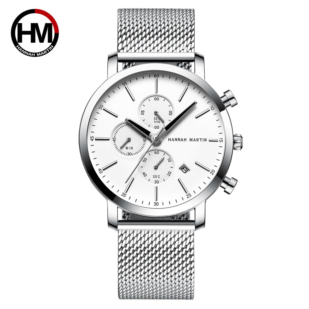 Automatic watch men's non-mechanical watch calendar student waterproof tide factory direct sale a  waterproof watch