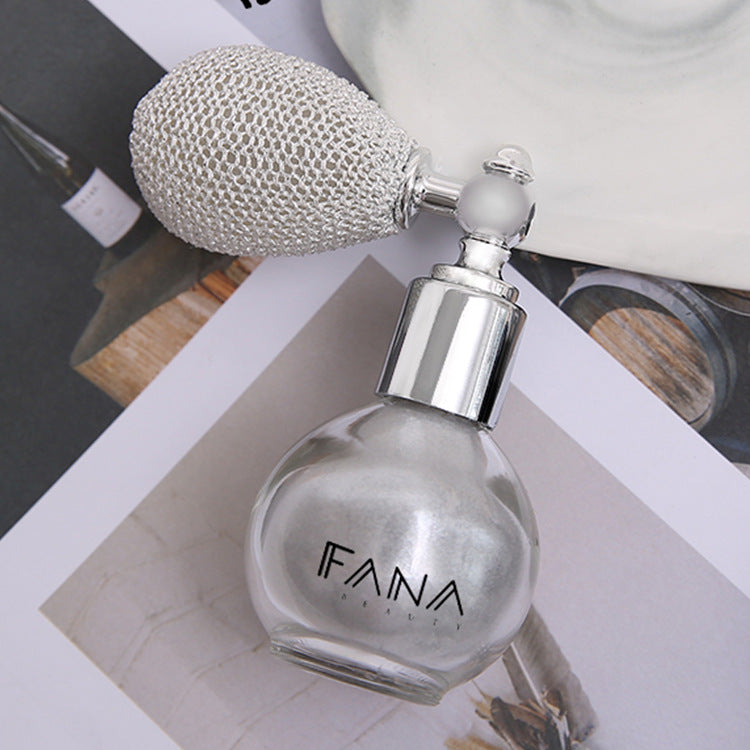 Vibrato with the same powder FANA Eyeshadow Cross-border High Gloss Duster Airbag Body Fragrant Powder Greek Goddess Spray Glitter