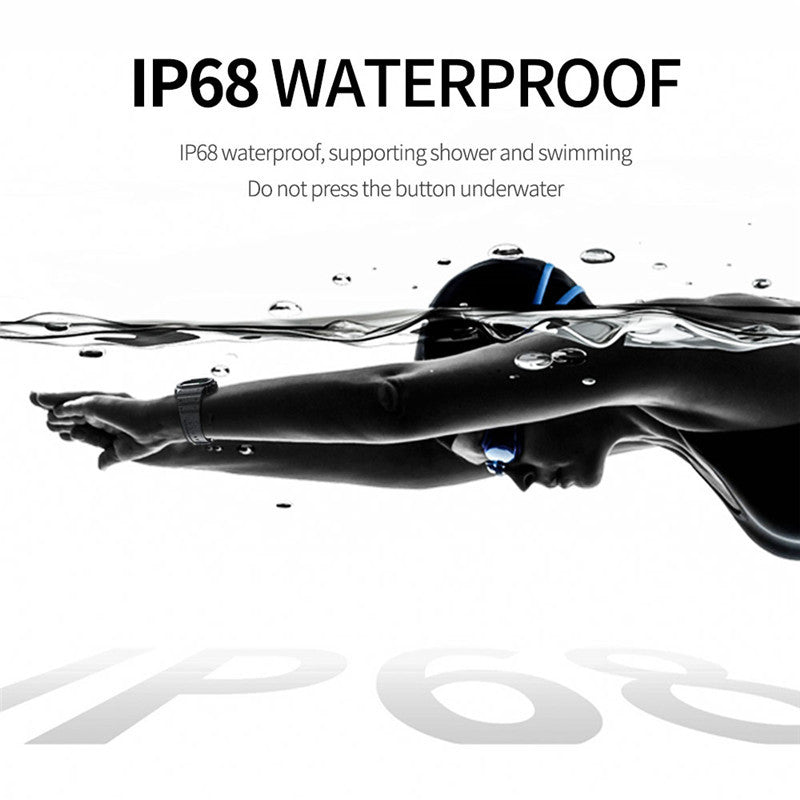 LOKMAT OCEAN new smart watch heart rate meter pedometer blood pressure health waterproof IP68 smart watch