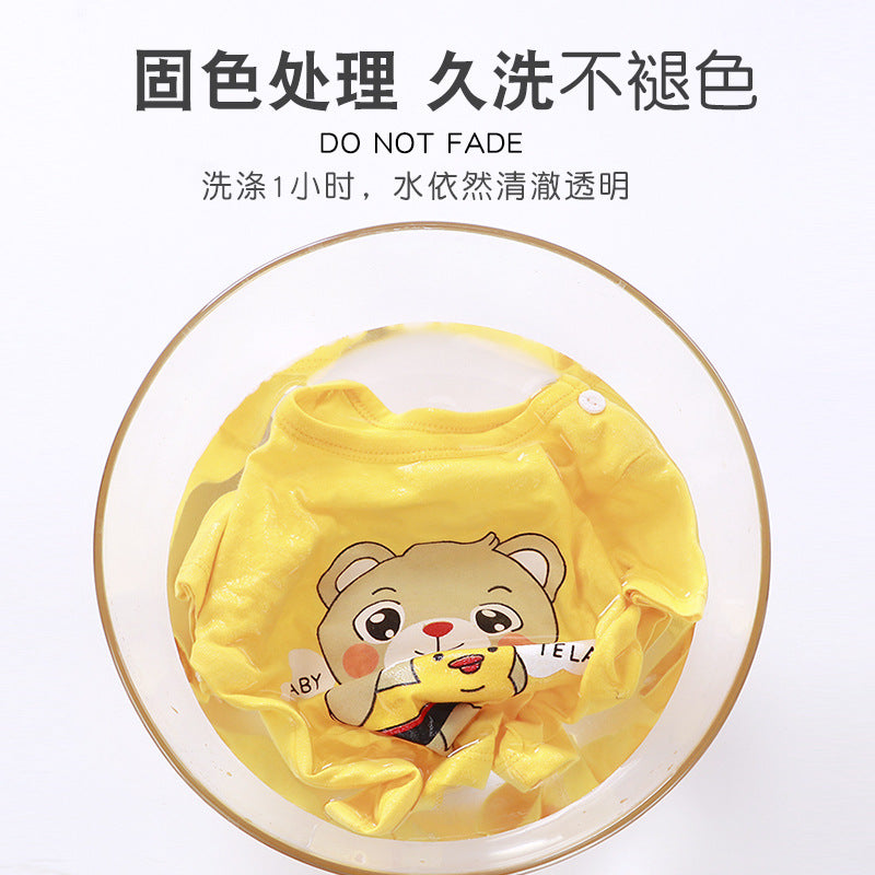 2021 summer new children's clothing children's short-sleeved suit wholesale men and women baby T-shirt shorts two-piece cotton