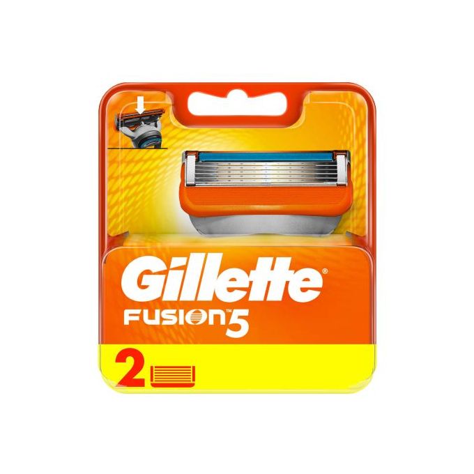 Gillette Fusion Men's Razor Blade Refills - 2 Pcs