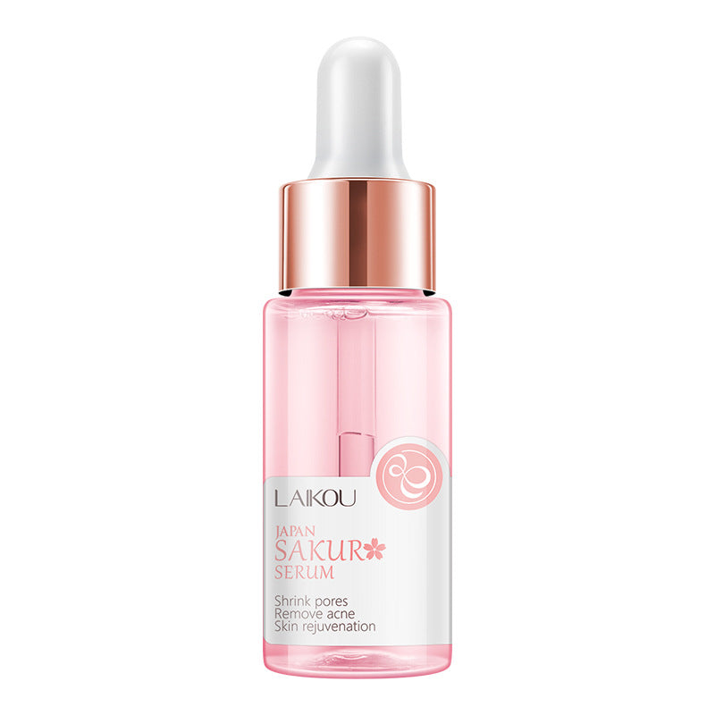 17ML Japan Sakura Serum Nourish Essense Oil Control Brightening Rejuvenation Skin Whitening Serum Skin Care Facecare