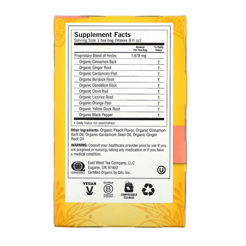 Yogi Tea, Skin DeTox, Soothing Rose Hibiscus, 16 Tea Bags, 1.12 oz (32 g)
