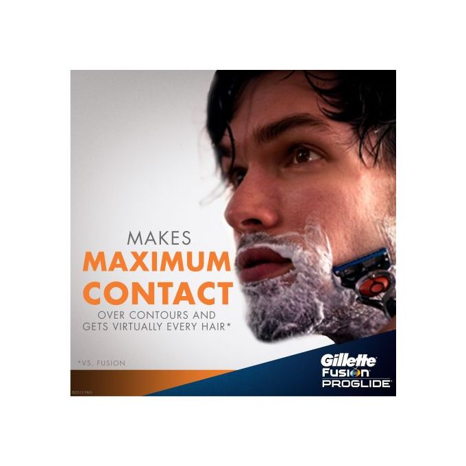 Gillette Fusion Pro Glide Men's Razor Blade Refills - 4 Pcs