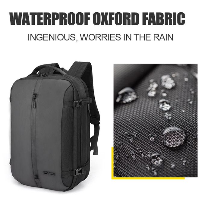 Arctic Hunter B00189 - 15.6-inch Multi Function Travel Laptop Backpack Waterproof - Black