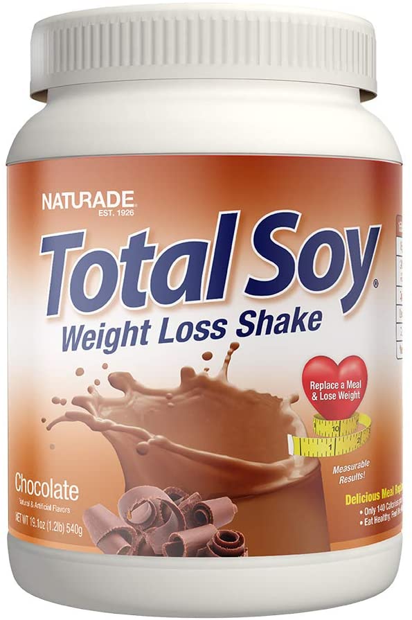 Naturade, Total Soy, Weight Loss Shake, Chocolate, 1.2 lbs (540 g)