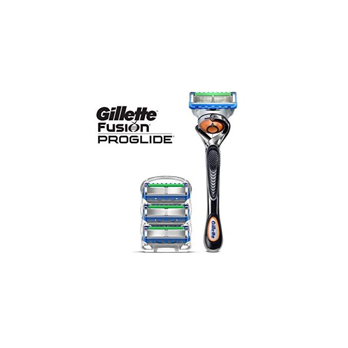 Gillette Fusion Pro Glide Men's Razor Blade Refills - 4 Pcs