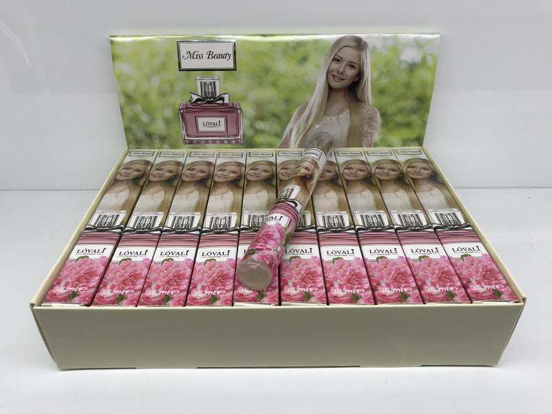 Wholesale 2020 new compact portable test tube perfume with the same scent and long-lasting fragrance perfume sample 35ML