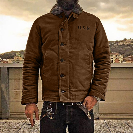 2021cross-border new woolen coat men's European and American Slim solid color fashion jacket jacket men's trend