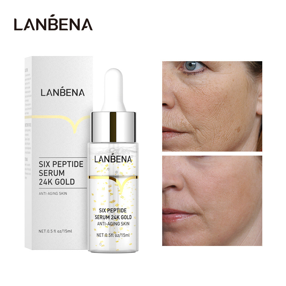 LANBENA Peptide Hyaluronic Acid VC Pore Tightening Lotion Essence Moisturizing and Firming 15ml