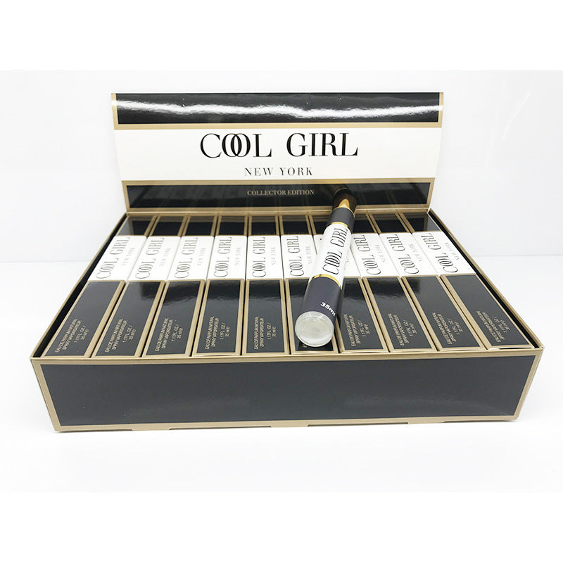 Wholesale 2020 new compact portable test tube perfume with the same scent and long-lasting fragrance perfume sample 35ML