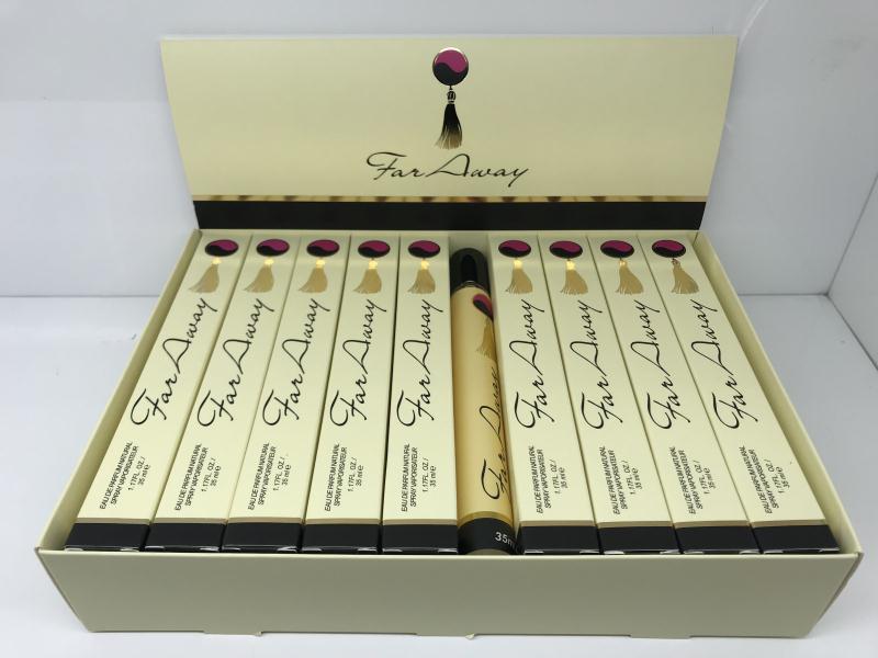 Wholesale 2020 new compact portable test tube perfume with the same scent and long-lasting fragrance perfume sample 35ML