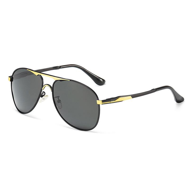 2021 Men's Retro Polarized Sunglasses 8722 European and American Trend New Driving Sunglasses Manufacturer Glasses Wholesale