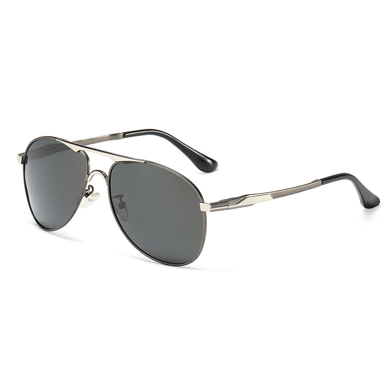 2021 Men's Retro Polarized Sunglasses 8722 European and American Trend New Driving Sunglasses Manufacturer Glasses Wholesale