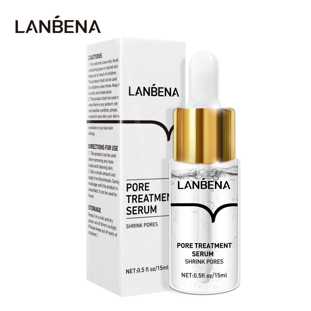 LANBENA Peptide Hyaluronic Acid VC Pore Tightening Lotion Essence Moisturizing and Firming 15ml