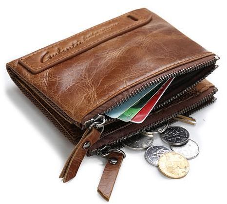 GUBINTU casual men leather wallet for multi-use W39