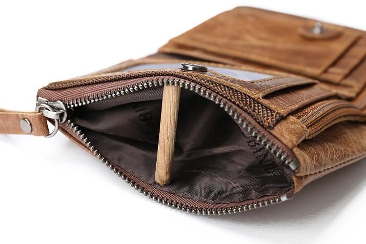 GUBINTU casual men leather wallet for multi-use W39