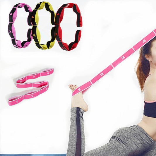 Professional Gymnastics Adult Latin Training Bands Multi-functional Pilates Yoga Stretch Resistance Bands Fitness Elastic Band