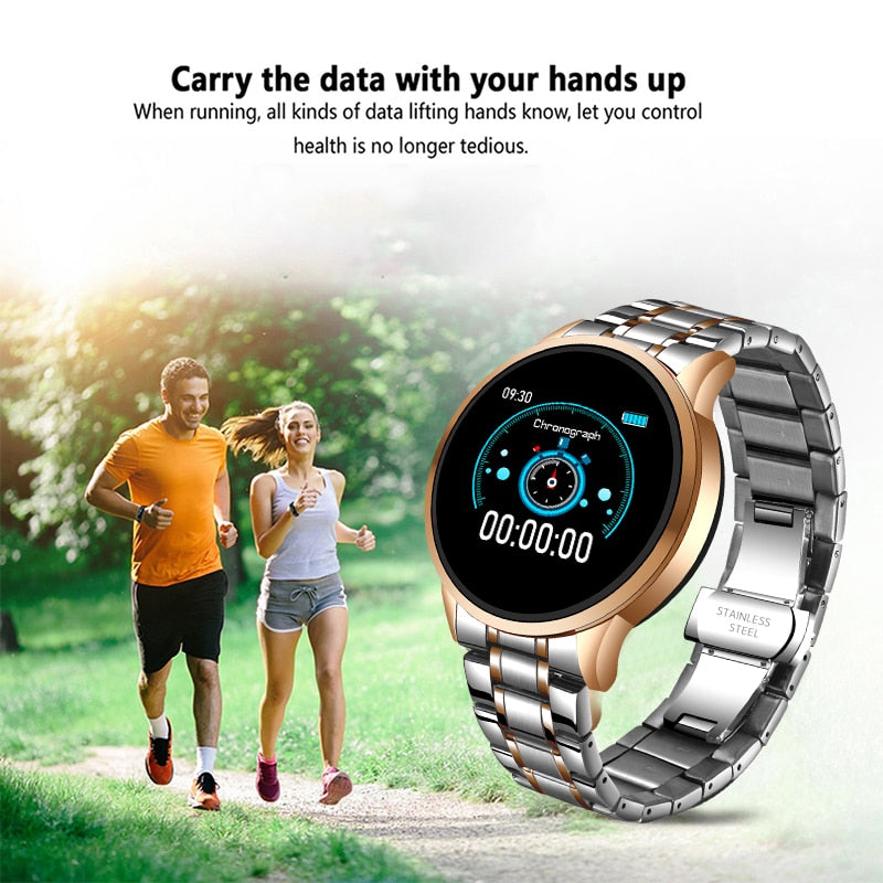 2020 New stainless steel Digital Watch Men Sport Watches Electronic LED Male Wrist Watch For Men Clock Waterproof Bluetooth Hour