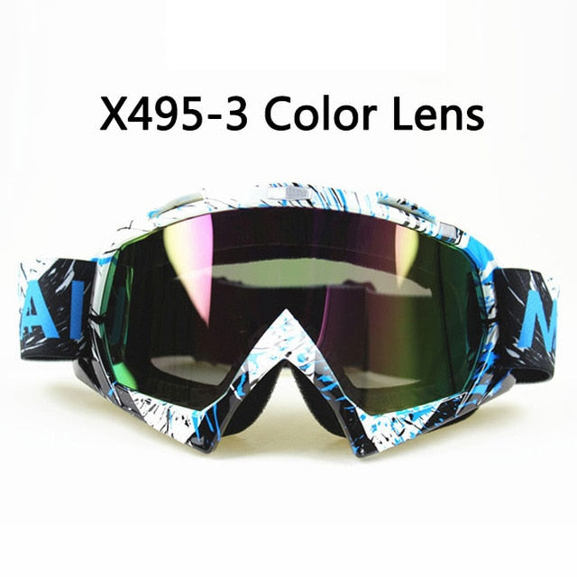 Nordson Outdoor Motorcycle Goggles Cycling MX Off-Road Ski Sport ATV Dirt Bike Racing Glasses for Fox Motocross Goggles Google